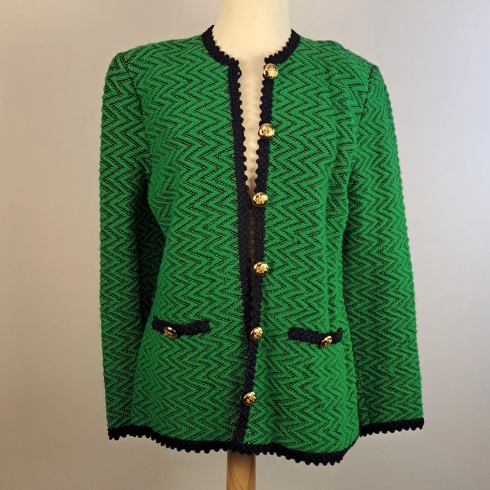 Exquisite Vintage Bergdorf Goodman Wool Blazer